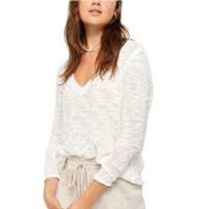 Free People Ocean Air Hacci Top